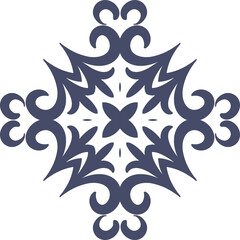 Flower Mandala Colored Circular Pattern in Form of Mandala With Flower for Henna, Mehndi, Tattoo, Decoration Decorative Ornament in Ethnic Oriental Style.