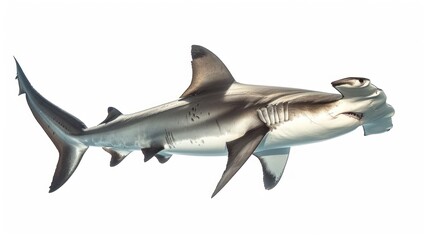 Obraz premium Hammerhead Shark Close Up