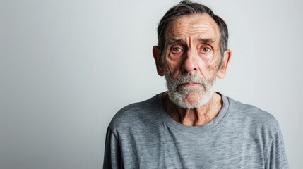 Obraz premium Portrait of an Elderly Man