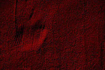 Crimson red colored abstract wall background with textures of different shades of red