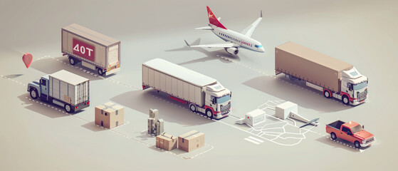 Delivery logistic, business