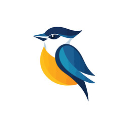 Obraz premium Modern Bird Vector Logo Design Template for Professional Use