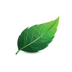 Obraz premium Digital Leaf Vector Logo Design Template for Branding and Marketing