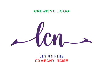 LCN  lettering logo is simple, easy to understand and authoritative
