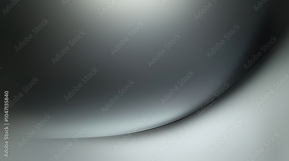 Poster Minimalist black background with a soft gradient from dark gray to light black, designed with high resolution and subtle texture for enhanced visual impact. This background features a delicate, blurry