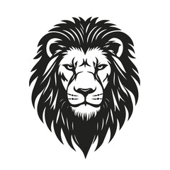 Majestic Lion Head Logo Design Template for Vector Illustration