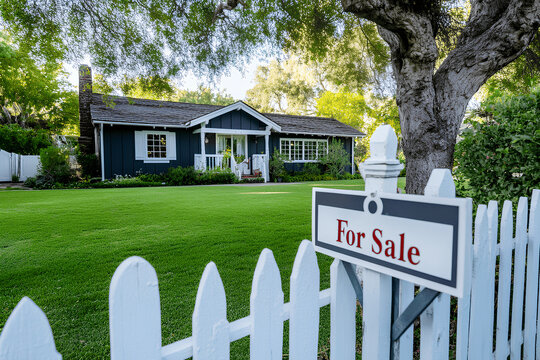 Charming Family Home For Sale sign