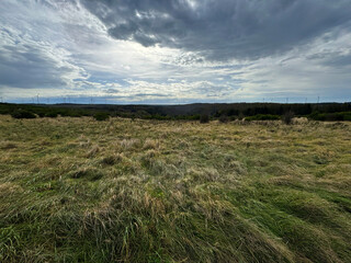 Wide landscape with sky
