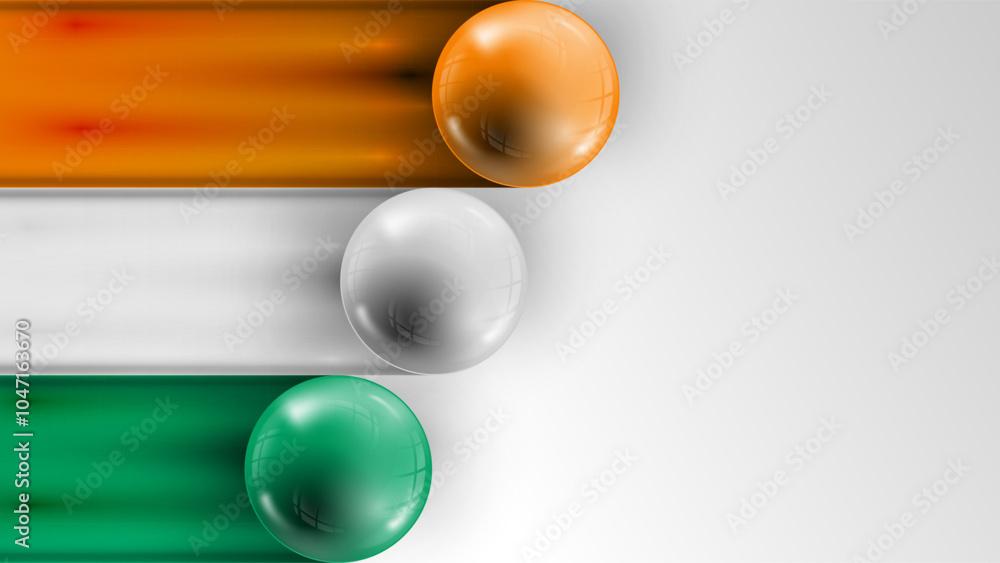 Poster background flag of ivorycoast graphic and label. element of impact for the use you want to make of i