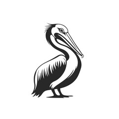 Obraz premium Professional Pelican Vector Logo Design Template for Branding and Marketing