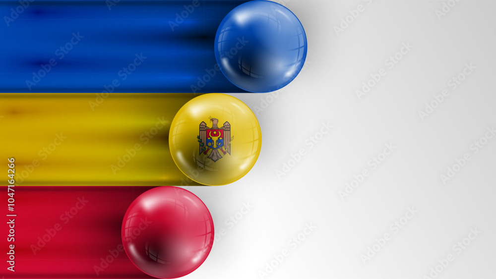 Aufkleber background flag of moldova graphic and label. element of impact for the use you want to make of it.
