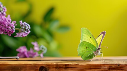 Spring Simple Decoration in the Background - a fresh and charming visual. The spring simple decoration in the background creates an inviting and delightful seasonal scene.