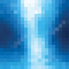 Blue Square Shape Background Graphics