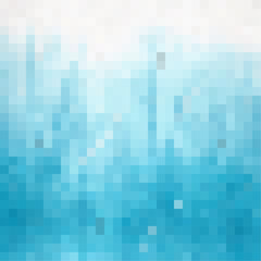 Turquoise Square Background Template
