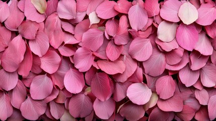 Obraz premium Pink Flower Petals Texture Background Close Up Natural Floral Pattern