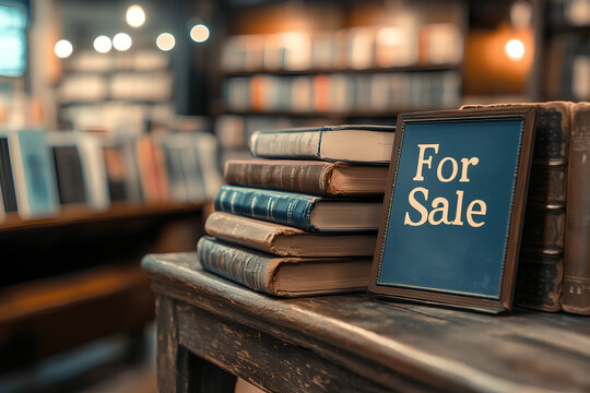 Bookstore with Interesting Library Books For Sale 