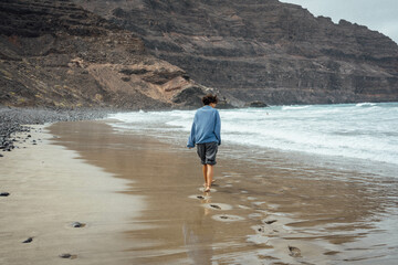 Andando por Orzola, punta norte de Lanzarote (Islas Canarias)