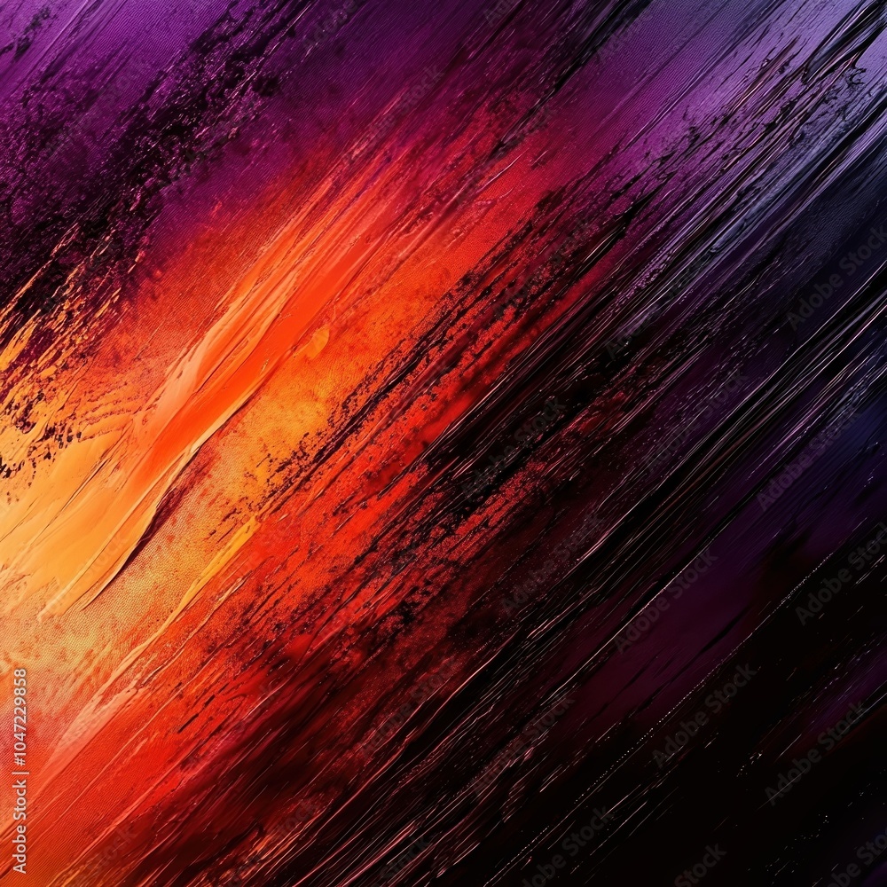 Poster abstract vibrant colors blending in a dynamic and energetic pattern
