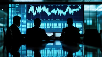 A team gathered around a computer monitor, discussing and collaborating