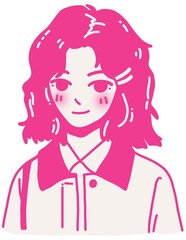 Women girl cute avatar