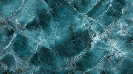 Blue-green gemstone texture with intricate clogged marble patterns, polished and seamless.