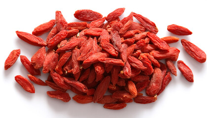 Goji berry, isolated on a white background