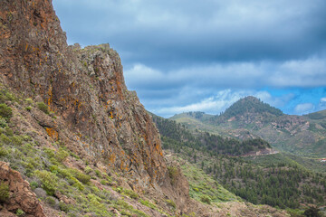 Obraz premium Mountains on the island of Tenerife