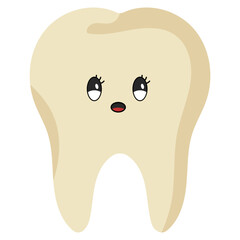 yellow teeth