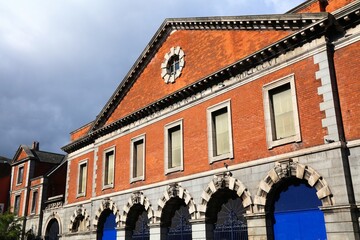 Naklejka premium The Liberties in Dublin city, Ireland