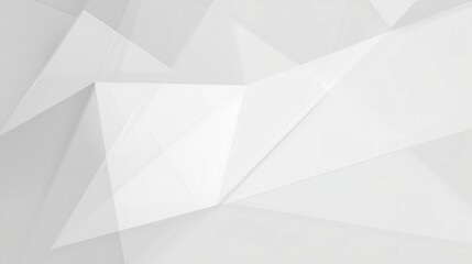 Abstract White Geometric Background Design