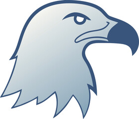Eagle icon vector and color graphic design, Eagle logo vector, Animal of Eagle head vector illustration