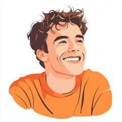 portrait of a smiling man