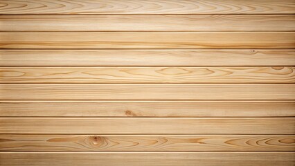 Wooden texture background with horizontal strips light brown color and even lighting
