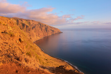 Sunset in Ponta do Pargo, Maadeira, Portugal