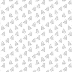 Background with Christmas trees decoration.