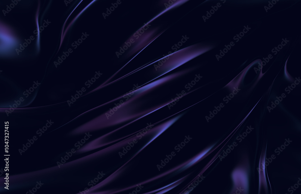 Canvas Prints abstract liquid gradient background. chrome backdrop