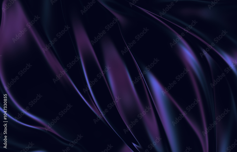 Canvas Prints abstract liquid gradient background. chrome backdrop
