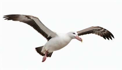 Albatross on white background isolated