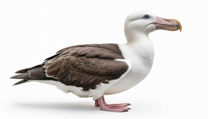 Obraz premium Albatross on white background isolated