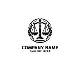 Vector scales logo design. Law attorney, Legal, Lawyer service, Law office, Scale, Libra logo template