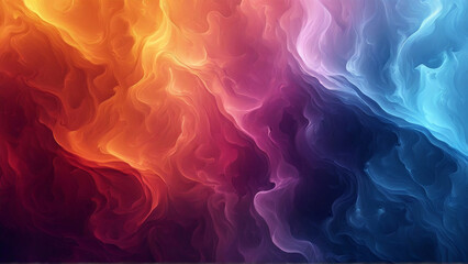 colorful background with flames