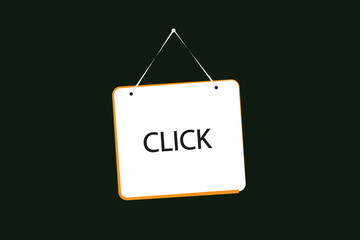 Printbutton web template,Speech,click,bubble, banner label

