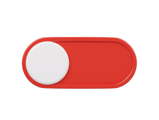 Switch icon 3d render illustration