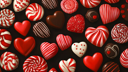 Fototapeta premium Sweet heart treats