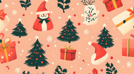 Festive holiday patterns