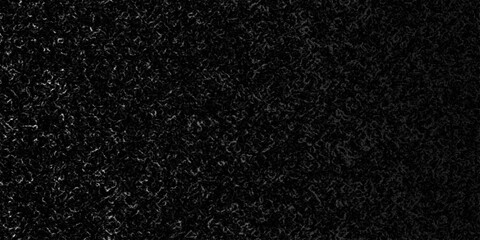 Abstract rough texture. Close up shown rich dark textured fabric. Deep black background with depth and mystery. Irregular woven or knitted texture. Raised threads or fibers with geometric pattern.