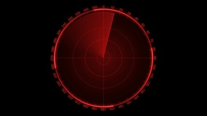 Red news background technology