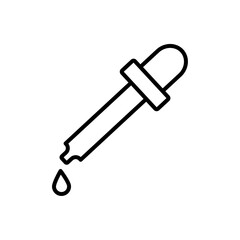 Dropper icon logo set vector