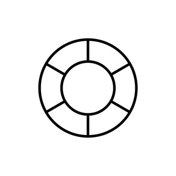recommend clip art: Life buoy icon logo set vector