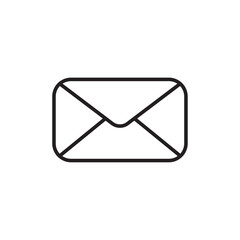 Mail icon logo set vector